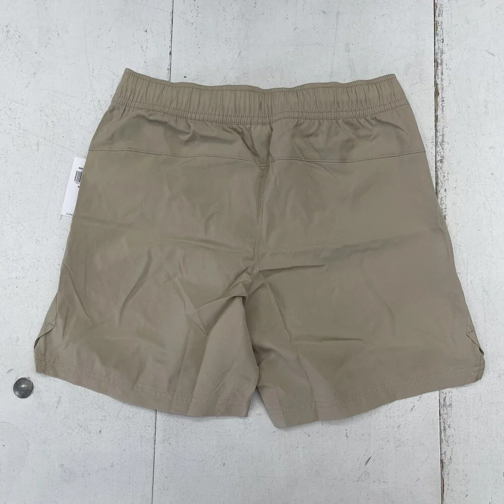 Old Navy Shorts Kids Medium Khaki StretchTech 5 in Inseam Quick-Dry Athletic